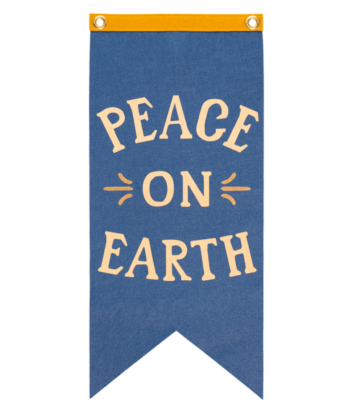 Peace On Earth Scout Flag