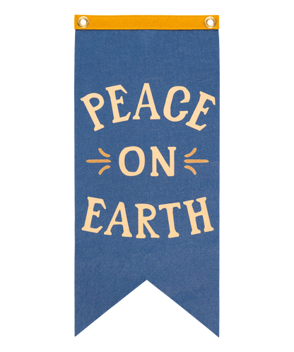 Peace On Earth Scout Flag