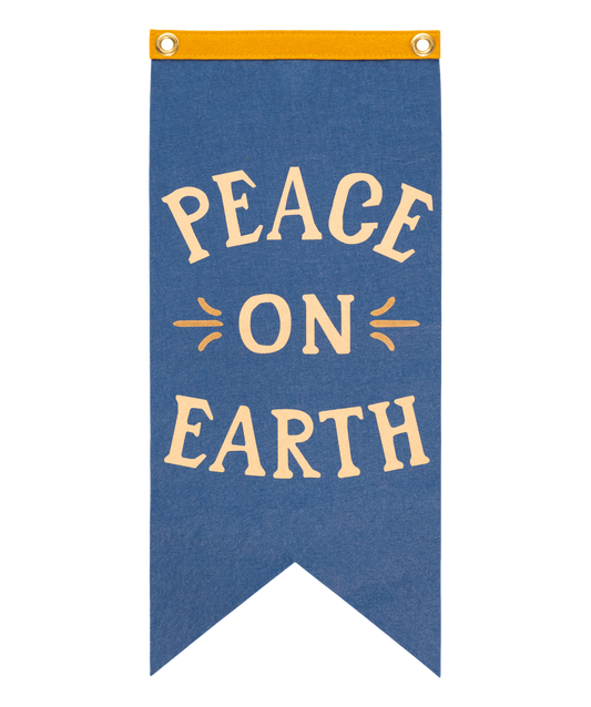 Peace On Earth Scout Flag