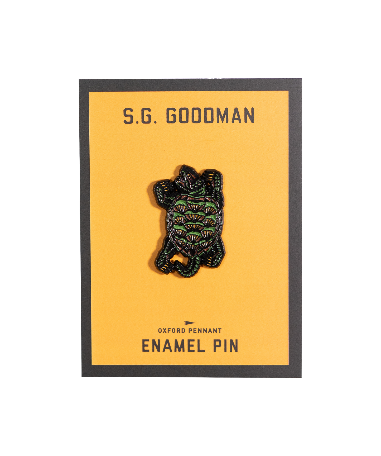 Turtle Enamel Pin • S.G. Goodman x Oxford Pennant