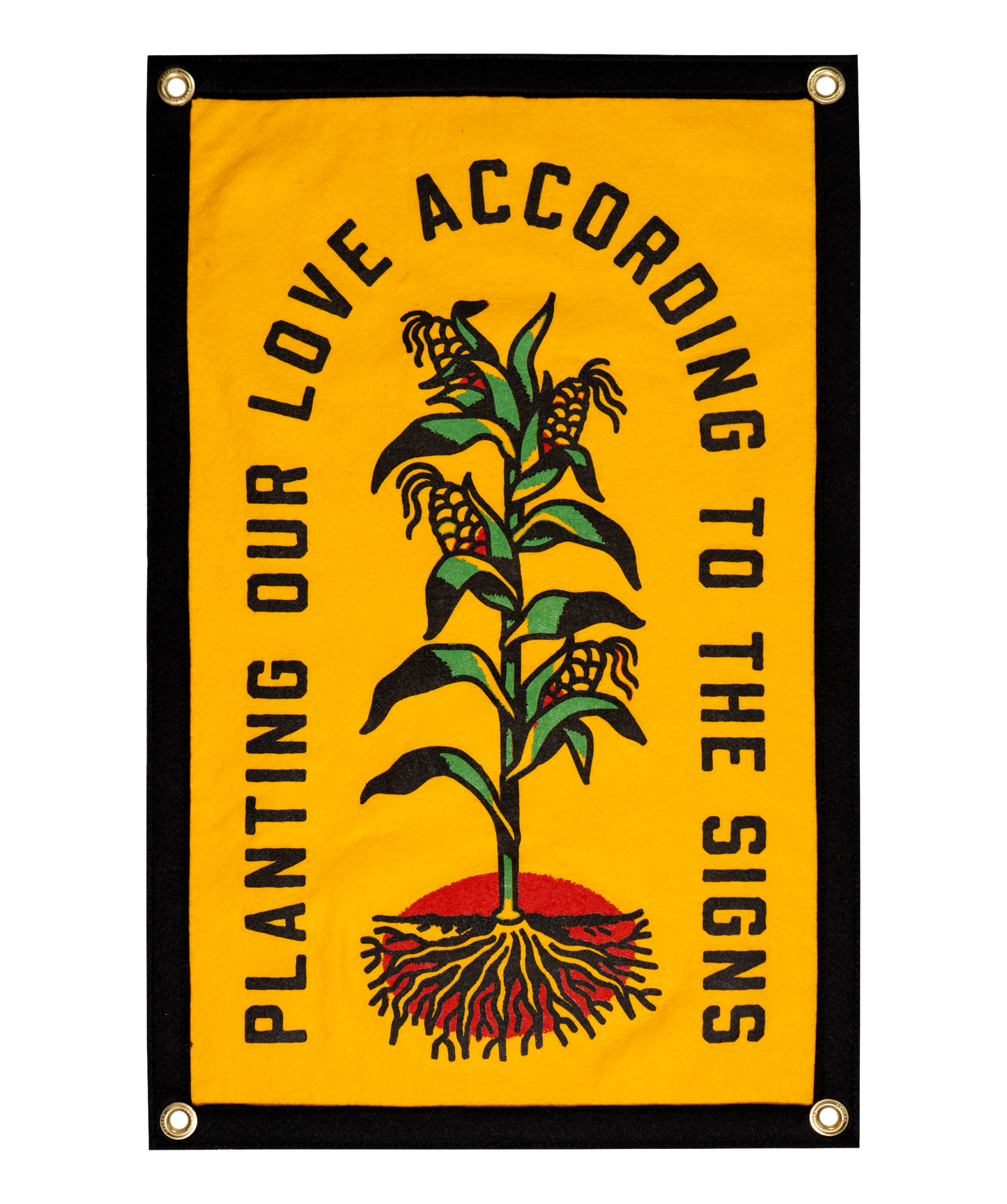 Planting Our Love According To The Signs Camp Flag • S.G. Goodman x Oxford Pennant