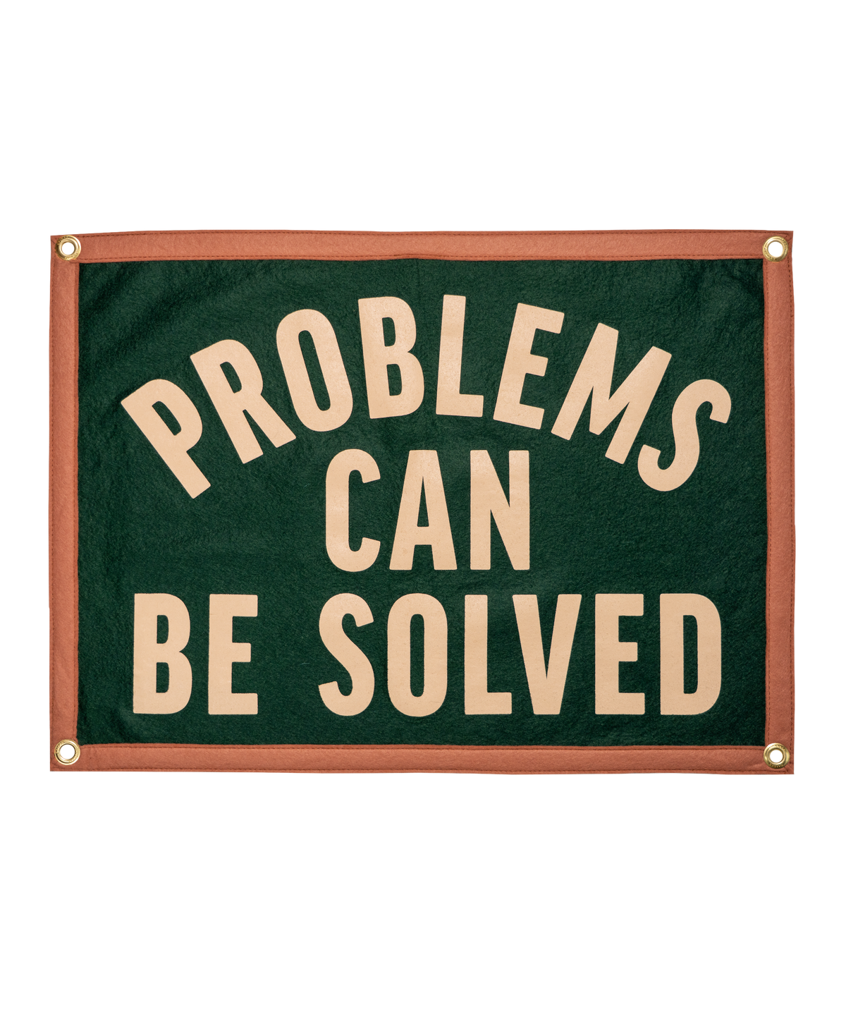 Problems Can Be Solved Camp Flag • Seth Godin x Oxford Pennant