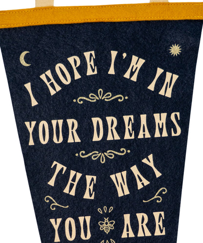 In Dreams Fishtail Pennant • Sierra Ferrell x Oxford Pennant