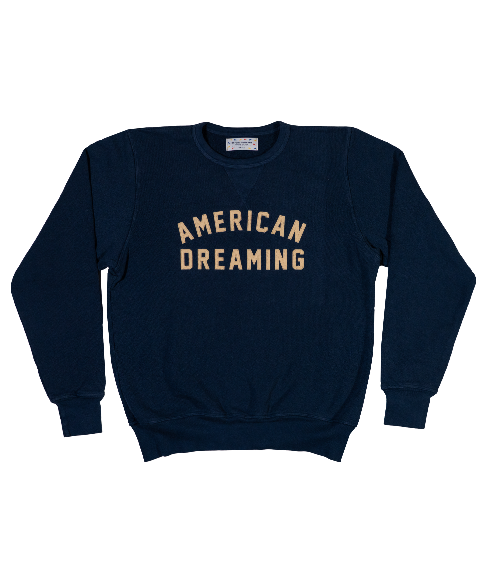 American Dreaming Stitched Crewneck | Sierra Ferrell x Oxford Pennant American Dreaming Stitched Crewneck | Sierra Ferrell x Oxford Pennant