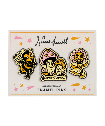 Sierra Ferrell Enamel Pin Set • Sierra Ferrell x Oxford Pennant
