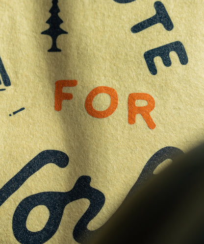 There is No Substitute for Hard Work Camp Flag