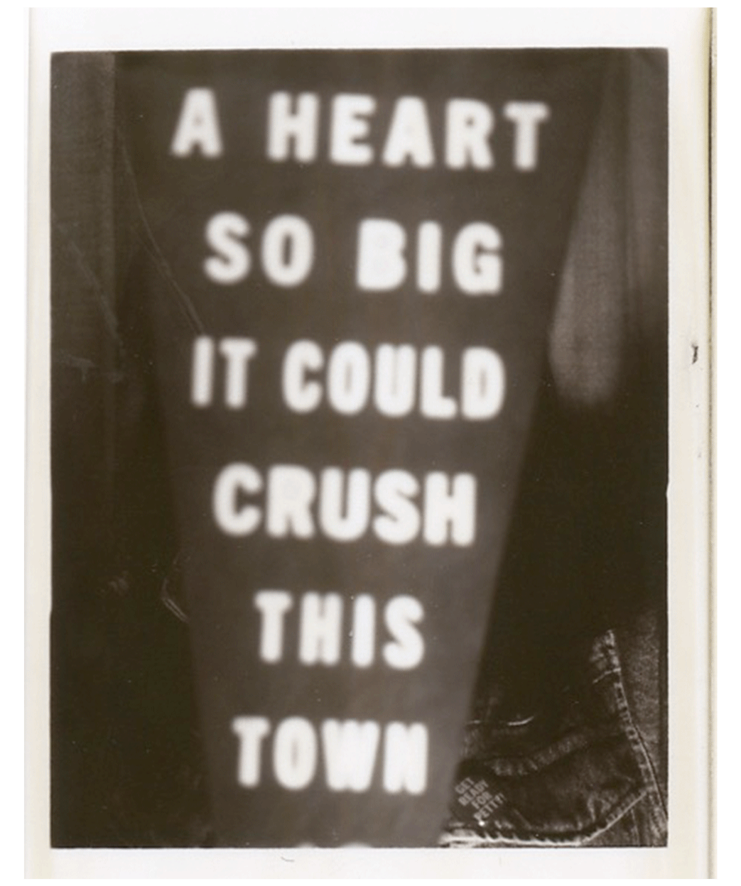 You've Got A Heart So Big Pennant • Tom Petty x Oxford Pennant