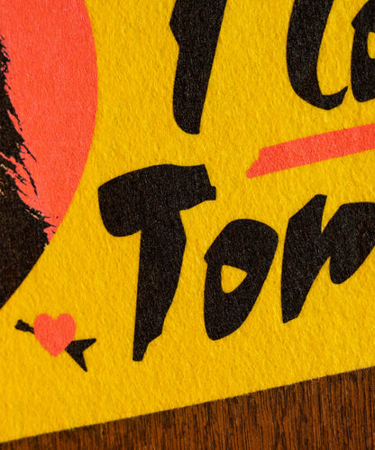 I Love Tom Petty Pennant • Tom Petty x Oxford Pennant