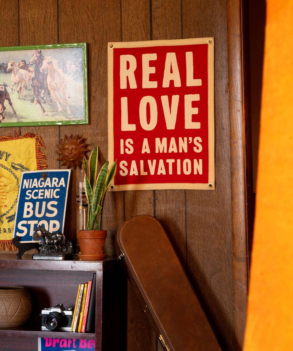 Real Love Camp Flag • Tom Petty x Oxford Pennant