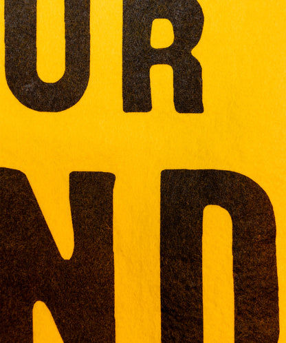 You Can Still Change Your Mind Camp Flag • Tom Petty x Oxford Pennant