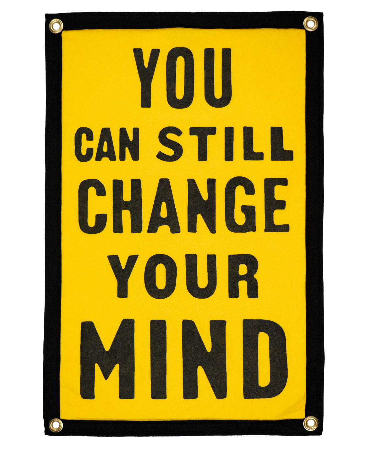 You Can Still Change Your Mind Camp Flag • Tom Petty x Oxford Pennant
