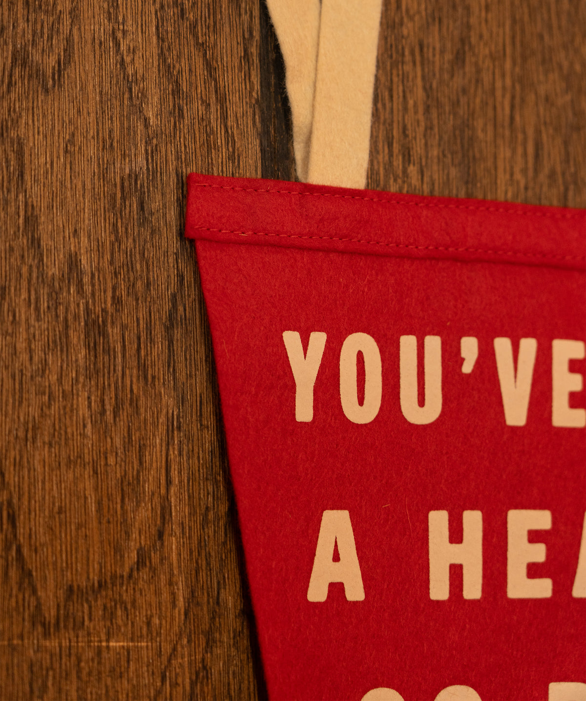 You've Got A Heart So Big Pennant • Tom Petty x Oxford Pennant