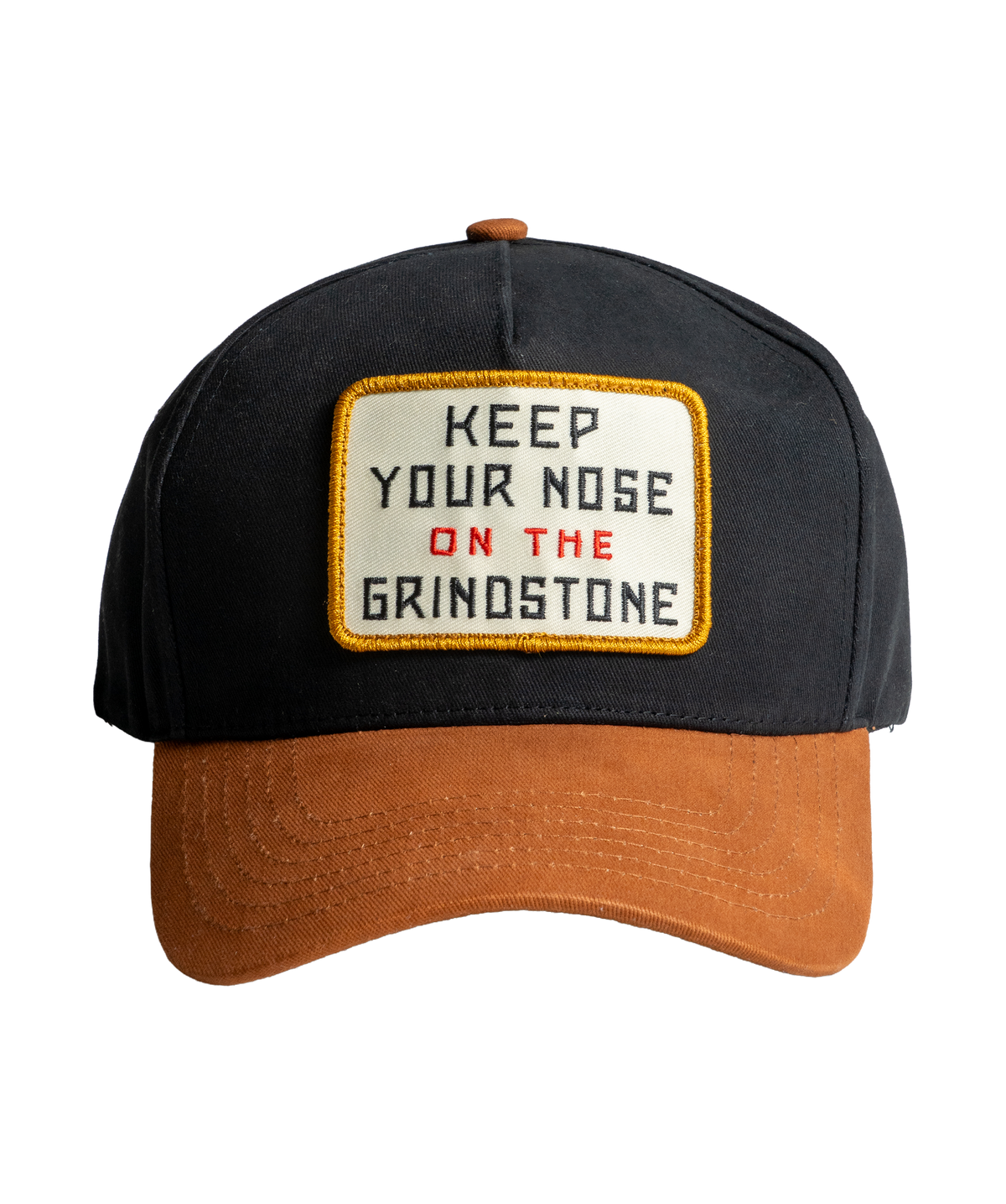 Keep Your Nose On The Grindstone Trucker Hat • Tyler Childers x Oxford Pennant