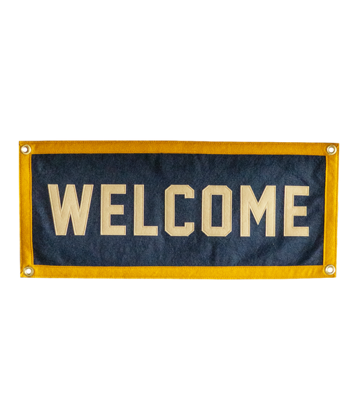 Welcome Championship Banner • Unreasonable Hospitality x Oxford Pennant