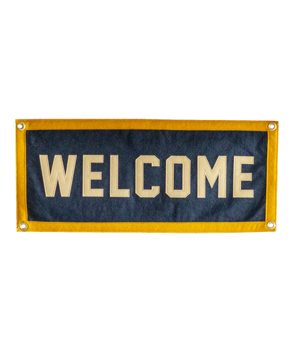 Welcome Championship Banner • Unreasonable Hospitality x Oxford Pennant