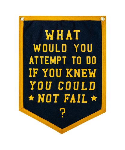 What Would You Attempt To Do Camp Flag • Unreasonable Hospitality x Oxford Pennant