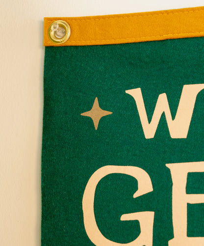 We Get What We Give Scout Flag