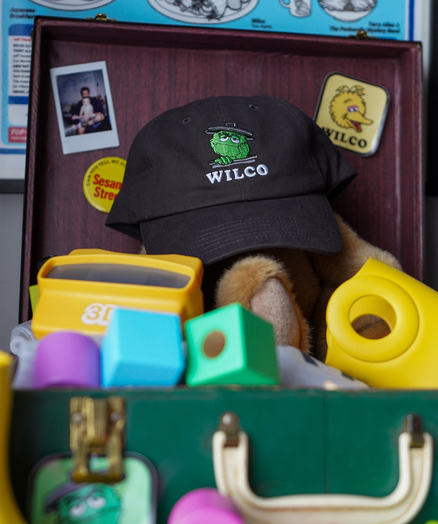 Wilco Oscar The Grouch Hat • Wilco x Sesame Street x Oxford Pennant