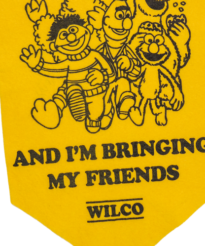 Look Out! Here I Come Again Scout Flag  • Wilco x Sesame Street x Oxford Pennant