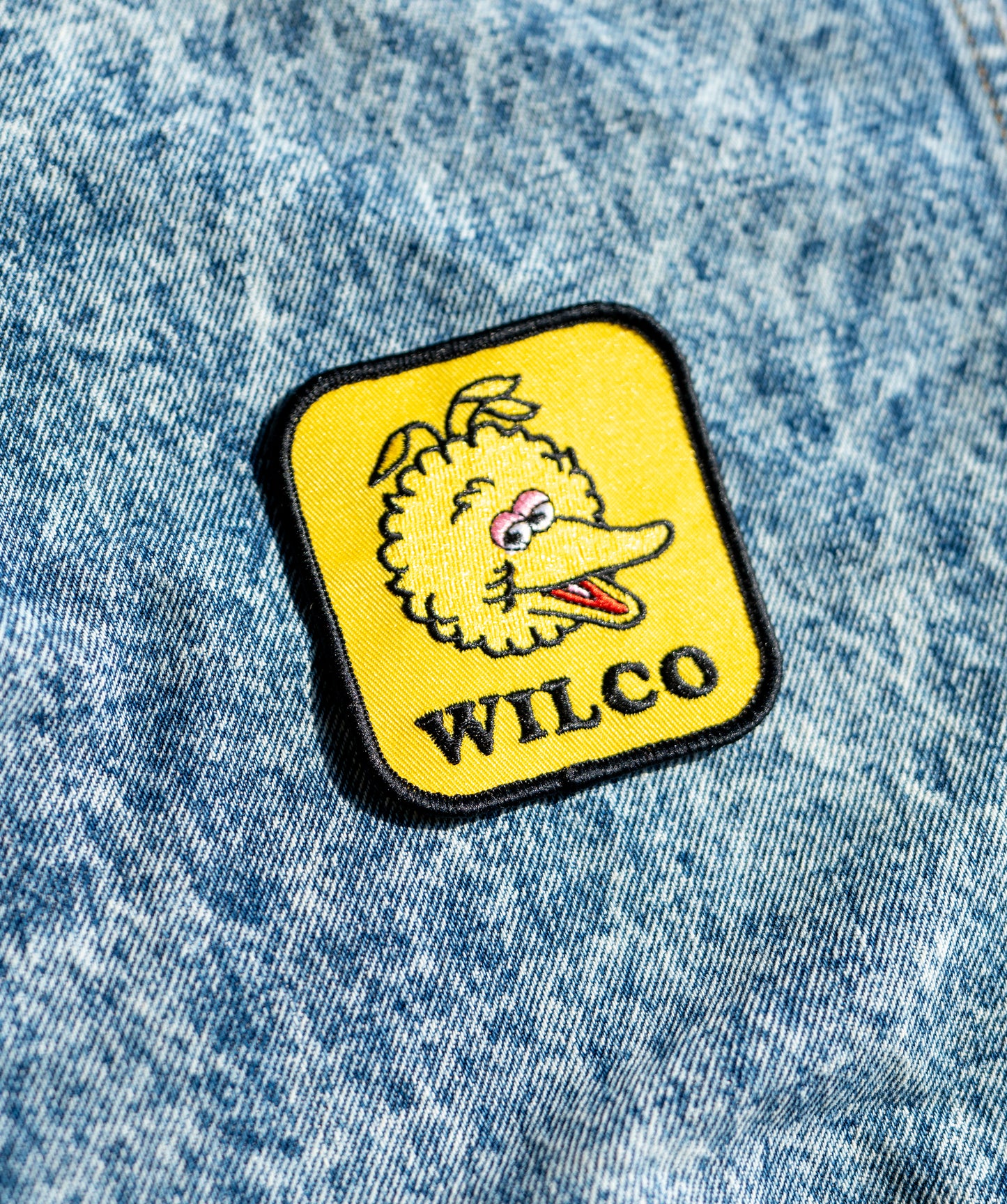 Sesame Street x Wilco Embroidered Patch Pack • Wilco x Sesame Street x Oxford Pennant