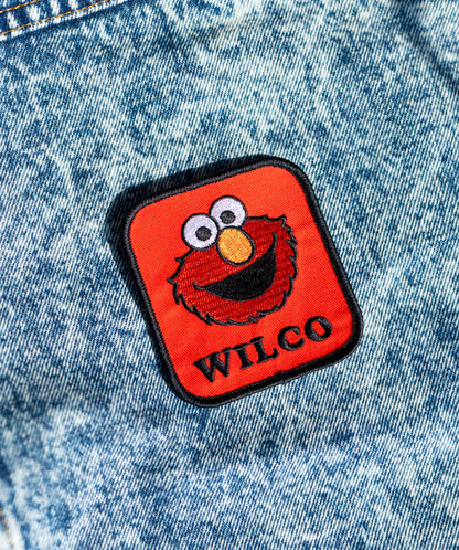 Sesame Street x Wilco Embroidered Patch Pack • Wilco x Sesame Street x Oxford Pennant