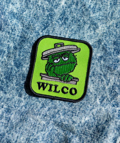 Sesame Street x Wilco Embroidered Patch Pack • Wilco x Sesame Street x Oxford Pennant
