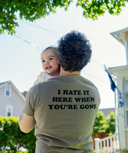 I Hate It Here When You're Gone Oscar T-Shirt  • Wilco x Sesame Street x Oxford Pennant