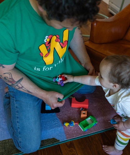 W is for Wilco T-Shirt  • Wilco x Sesame Street x Oxford Pennant