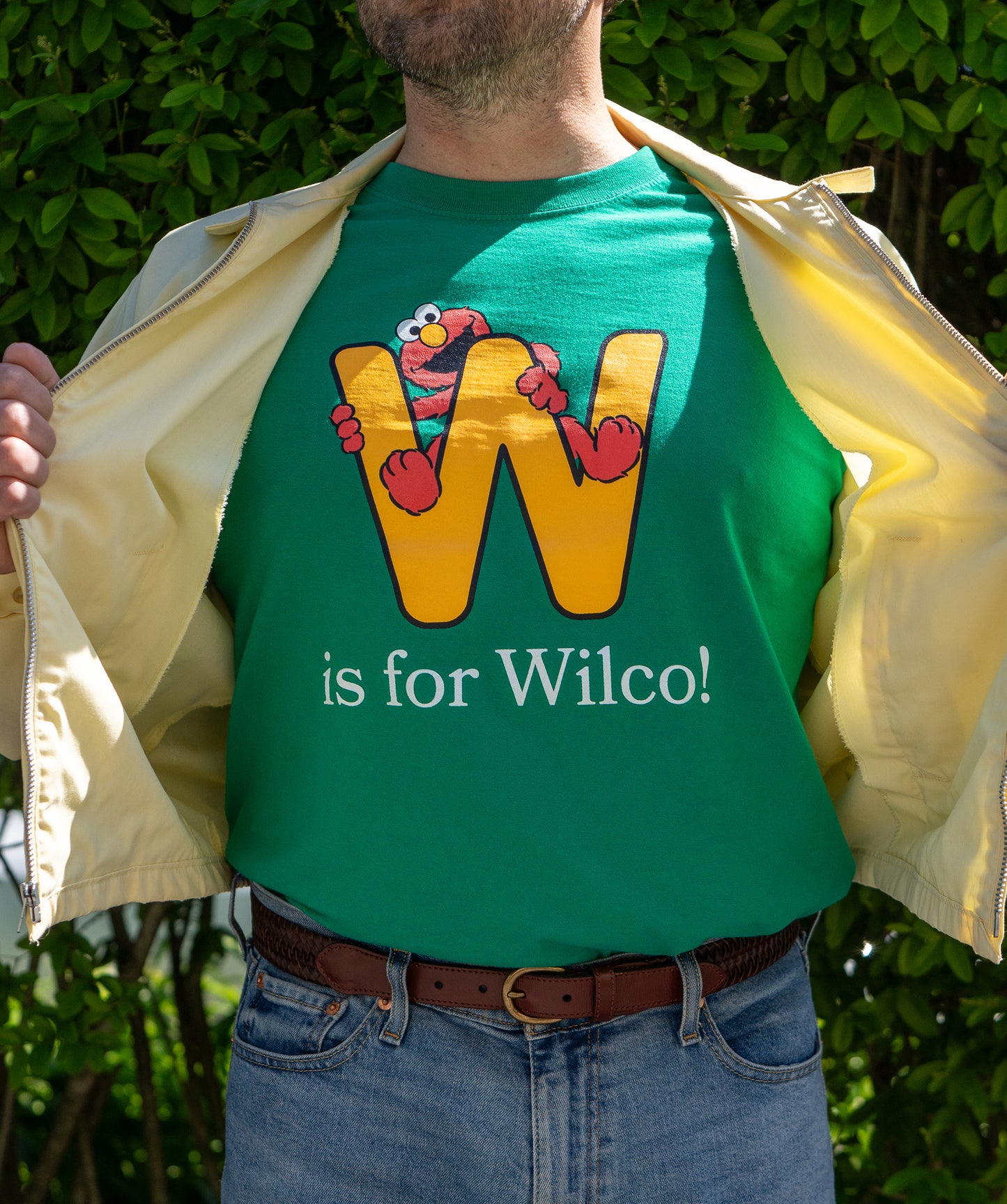 W is for Wilco T-Shirt  • Wilco x Sesame Street x Oxford Pennant