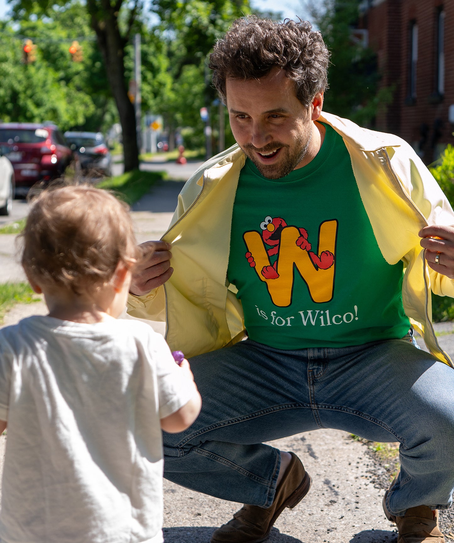 W is for Wilco T-Shirt  • Wilco x Sesame Street x Oxford Pennant