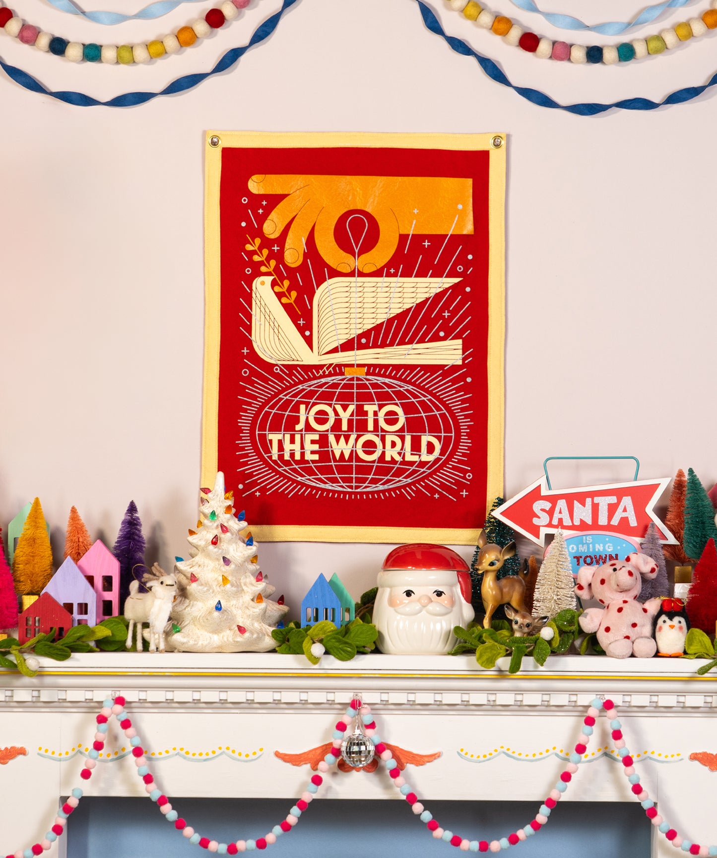 Joy To The World Camp Flag • Invisible Creature x Oxford Pennant
