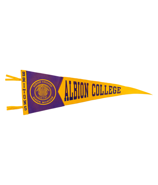 Vintage Pennant- Albion College