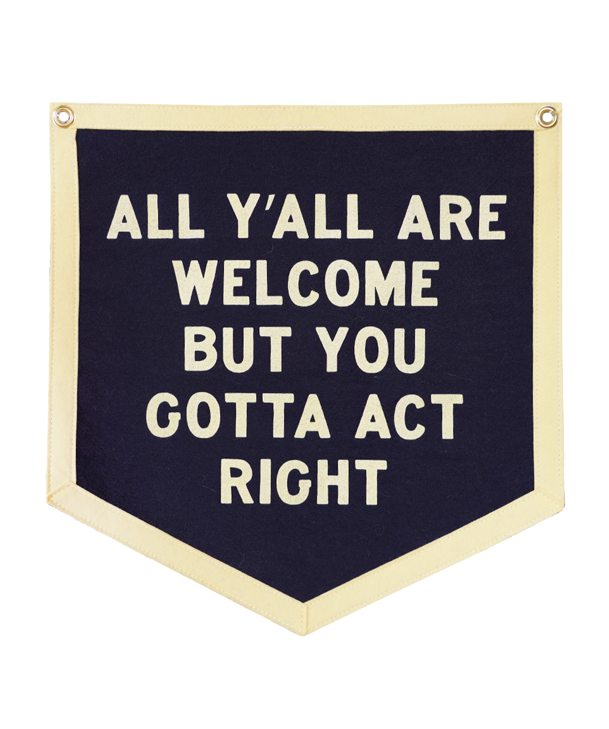 All Y'all Are Welcome Camp Flag | Tate Farms x Oxford Pennant All Y'all Are Welcome Camp Flag | Tate Farms x Oxford Pennant