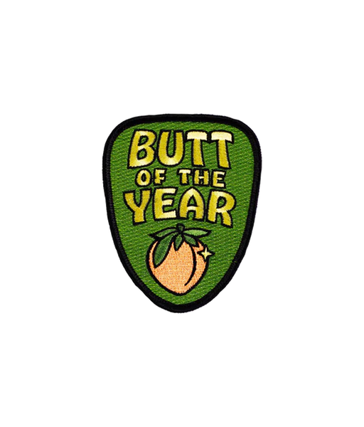 Butt of the Year Embroidered Patch