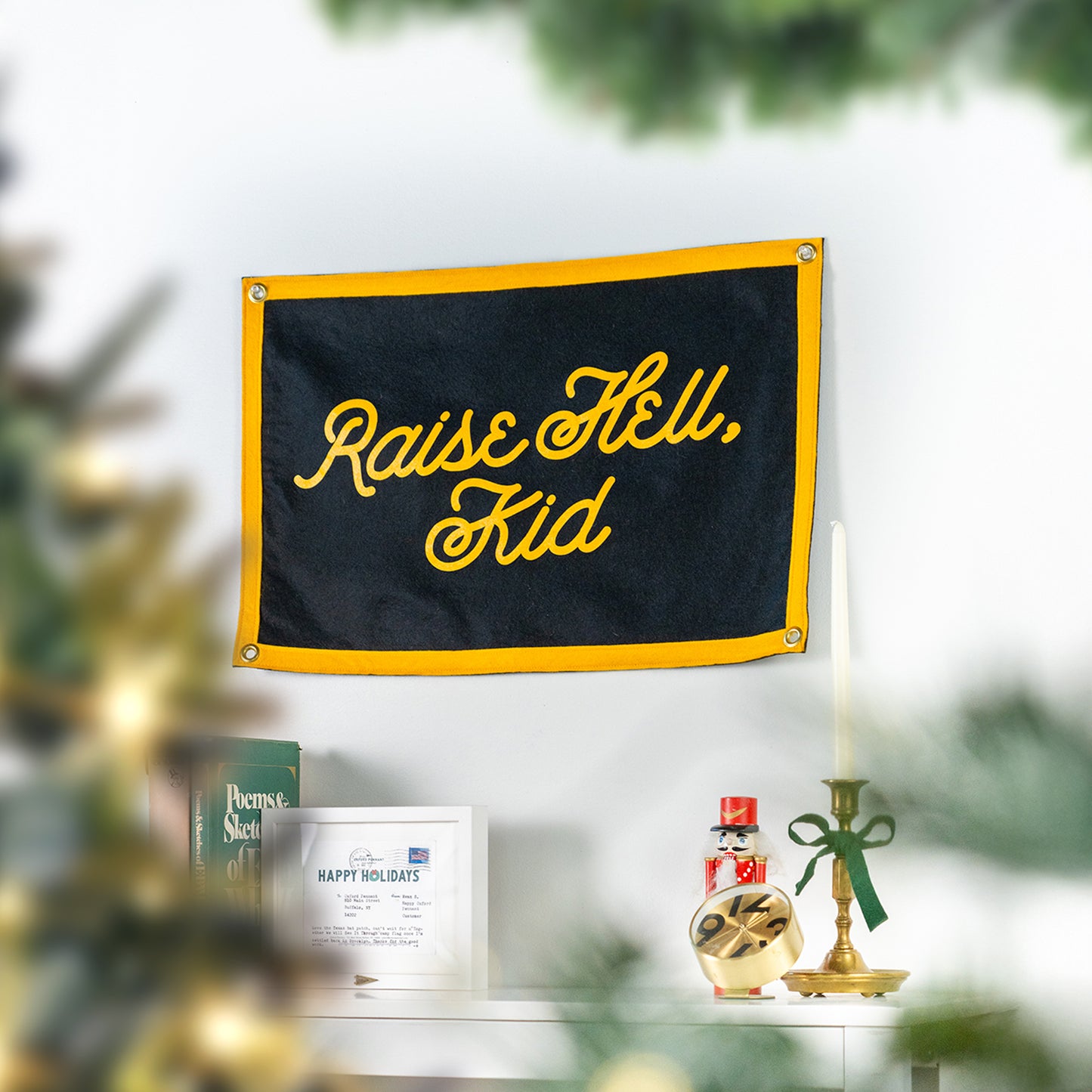 Raise Hell, Kid Camp Flag