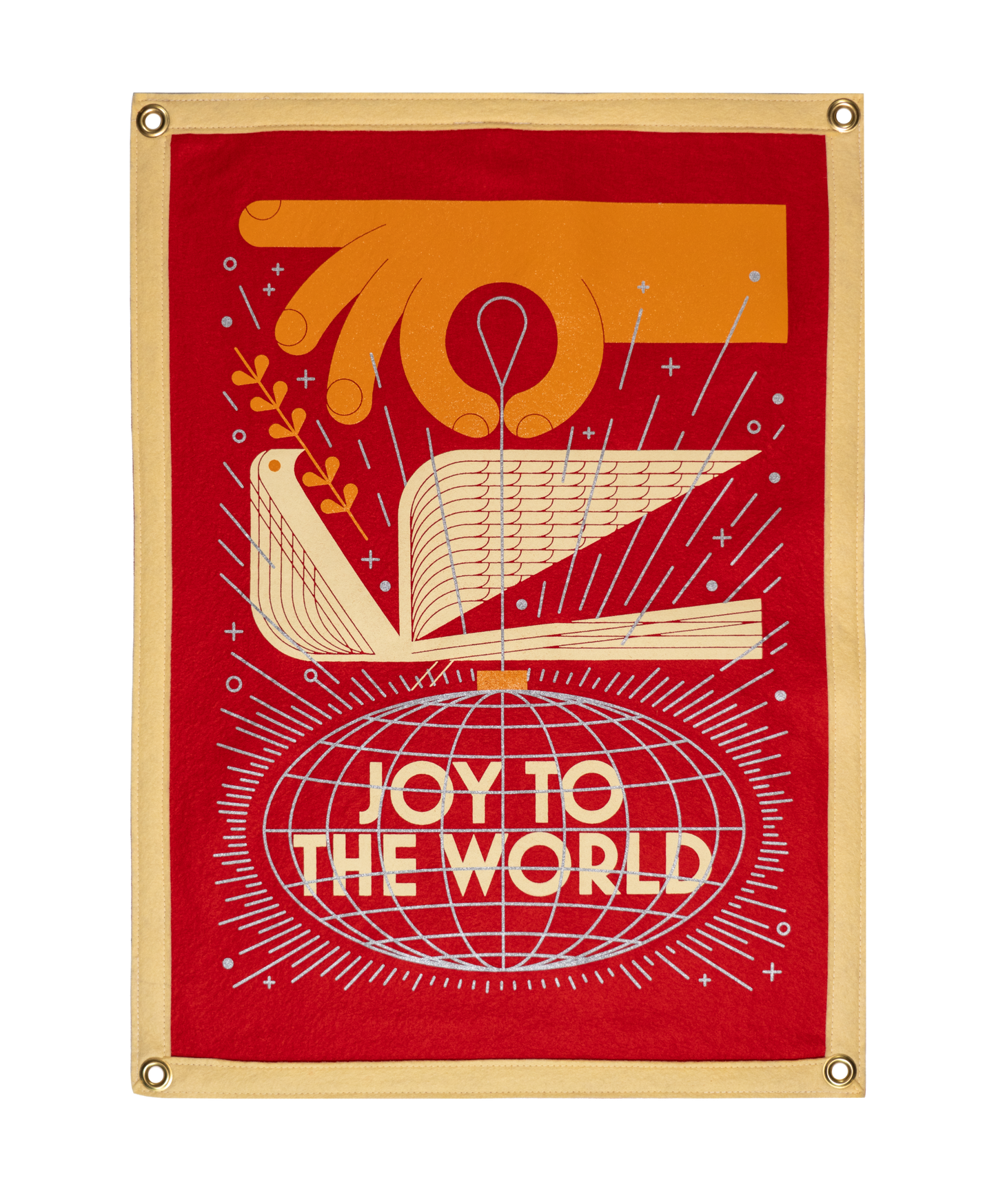 Joy To The World Camp Flag • Invisible Creature x Oxford Pennant