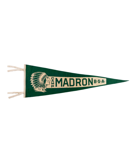 Vintage Pennant- Camp Madron