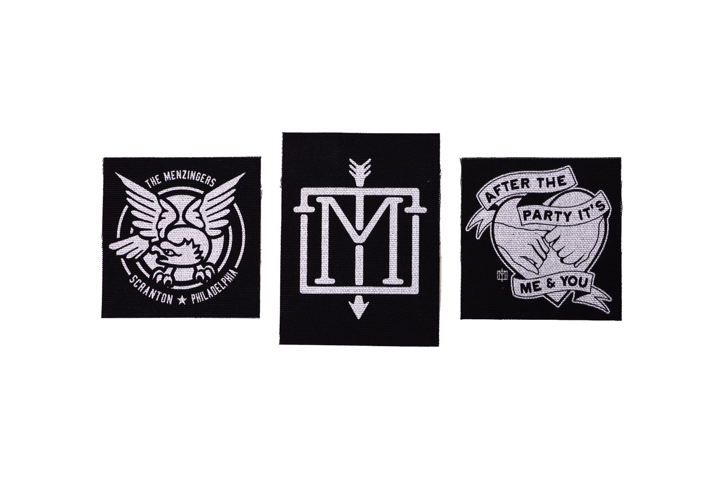 PRESALE: After The Party It's Me And You Canvas Patch • The Menzingers x Oxford Pennant