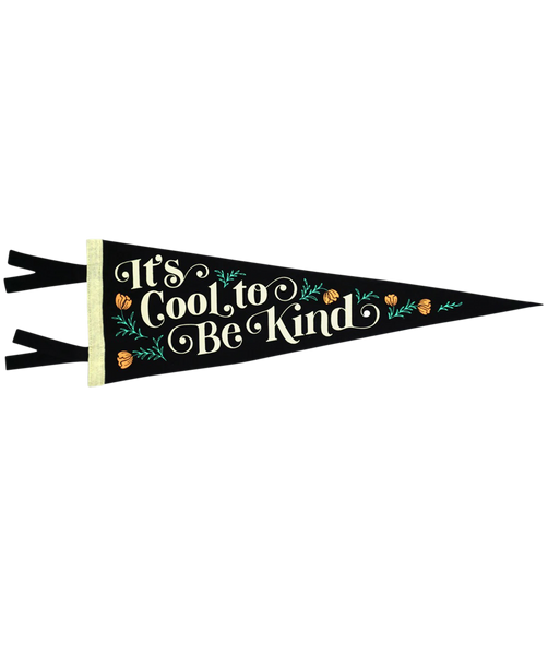 It's Cool To Be Kind Pennant | Everyday Hooray x Oxford Pennant