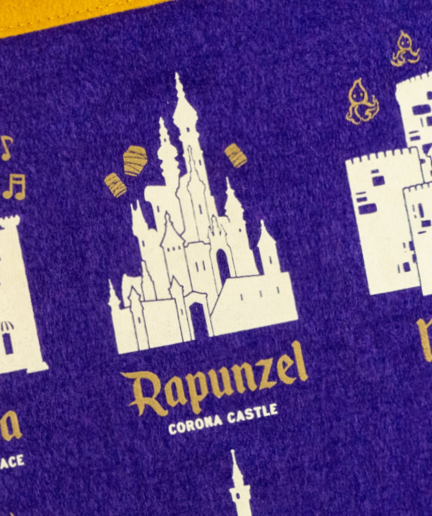 Disney Princess Castles Camp Flag