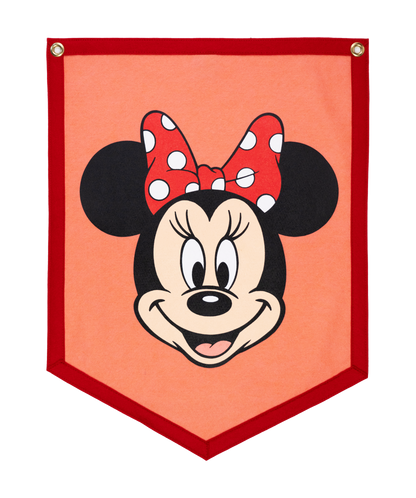 Minnie Mouse Disney Camp Flag