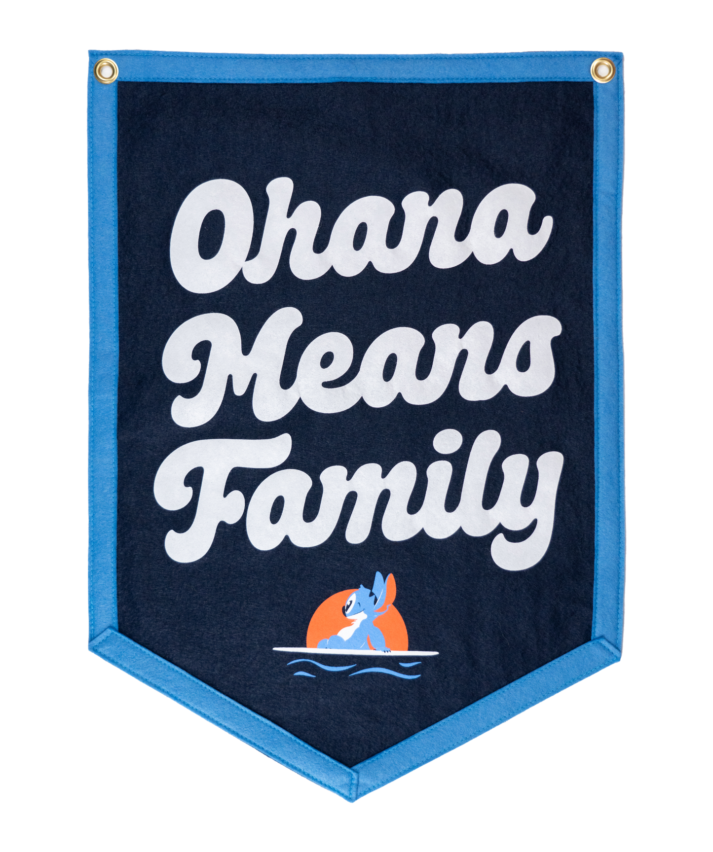 Ohana Means Family Stitch - Camp Flag