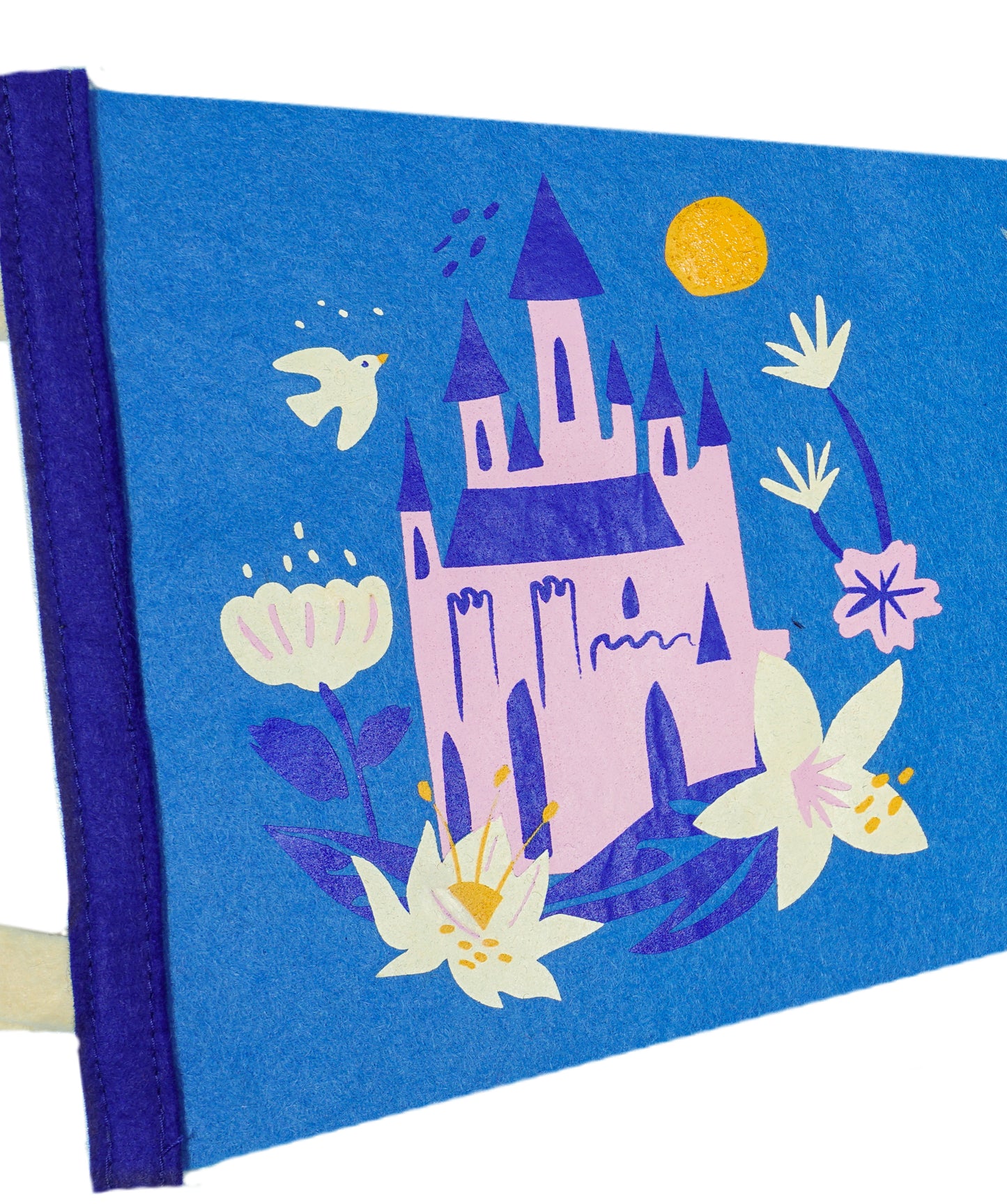 Personalized Disney Princess Castle Pennant