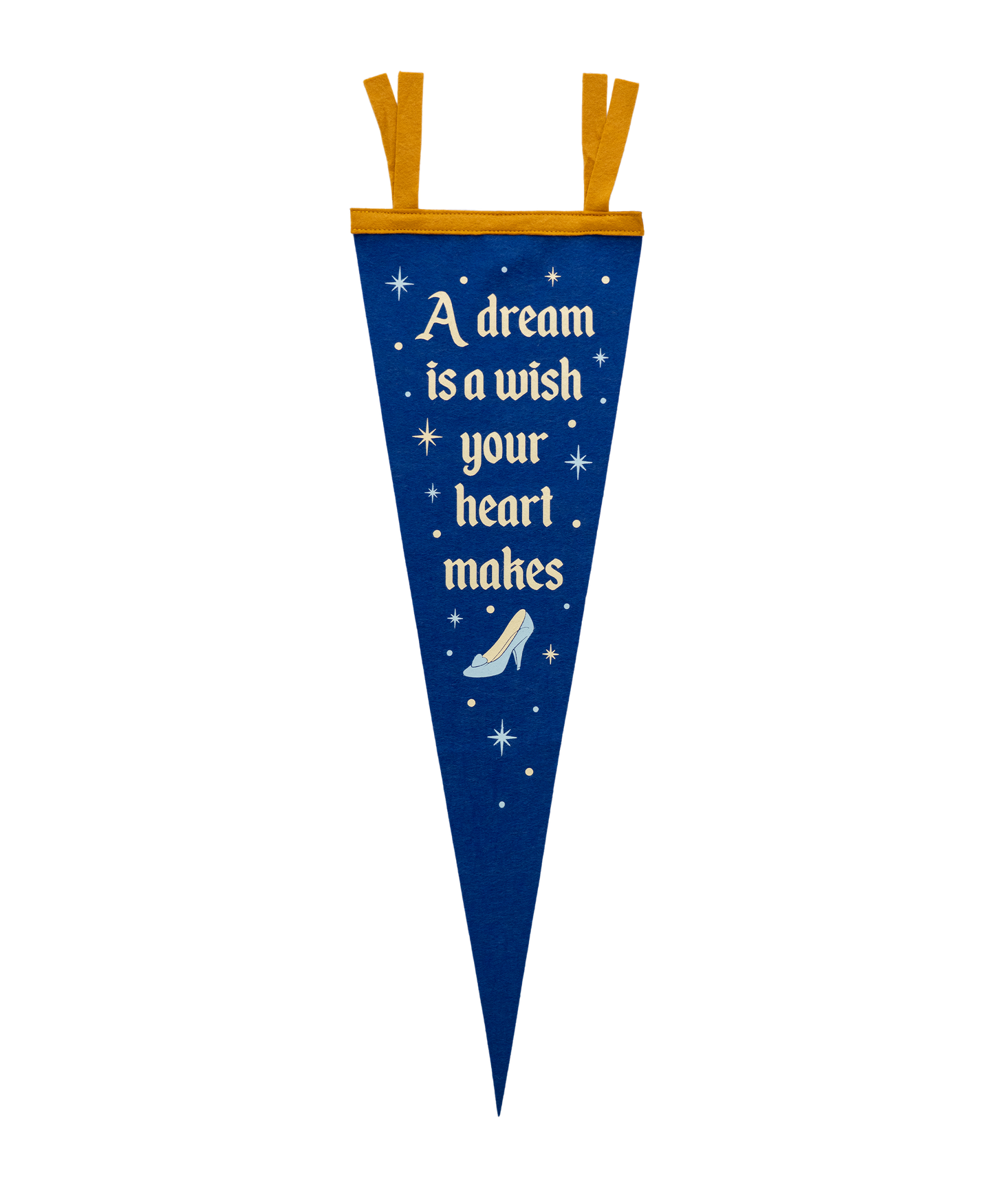 A Dream Is A Wish Your Heart Makes Disney Princess Pennant