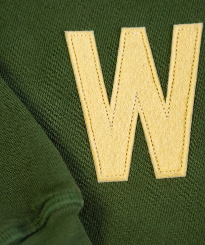 Wilco Green Stitched Sweater • Wilco x Oxford Pennant