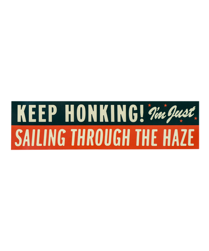 Keep Honking! Bumper Sticker  • Billy Strings x Oxford Pennant