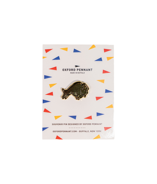 Buffalo Enamel Pin • Lost Lust Supply x Oxford Pennant Original
