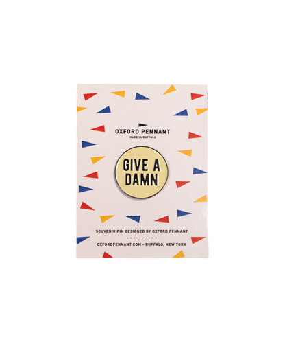 Give a Damn Enamel Pin