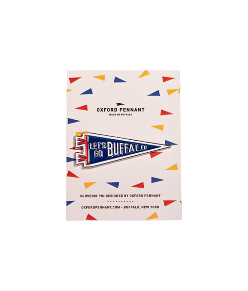 Let's Go Buffalo Enamel Pin