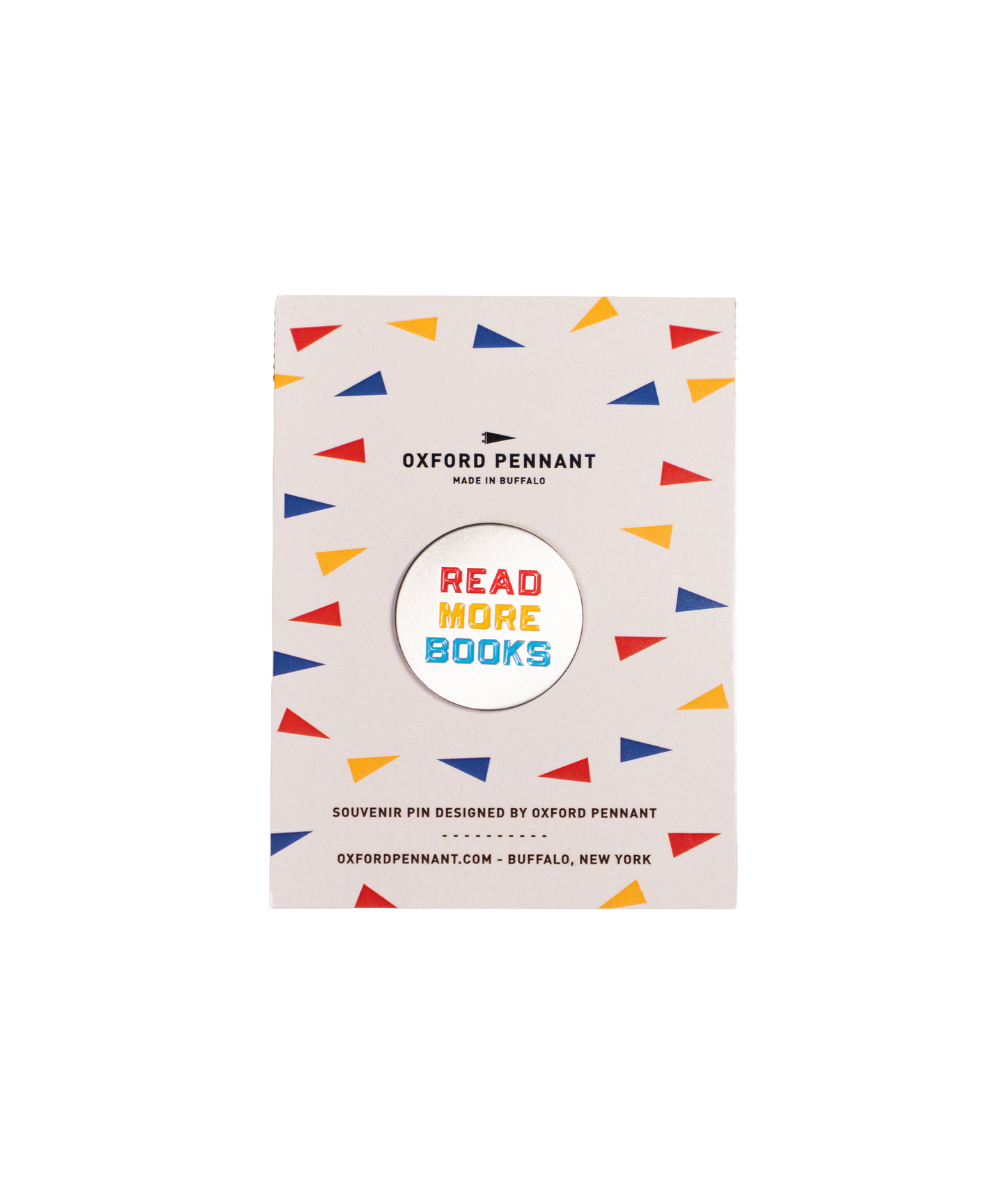 Read More Books Enamel Pin